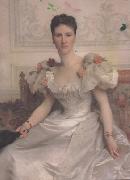 Portrait of Madame la Comtesse de Cambaceres (mk26), Adolphe William Bouguereau